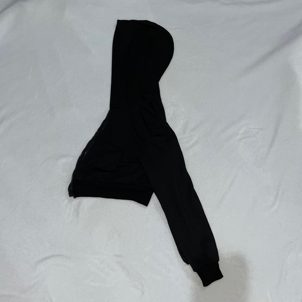 black zip up, perfect condition. size XS originally from SHEIN.